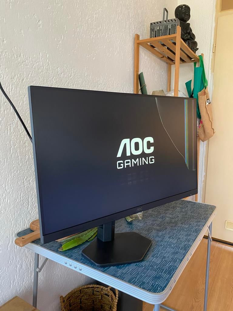 AOC Gaming monitor met schade, Computers en Software, Monitoren, 101 t/m 150 Hz, Full HD, Niet werkend, Ophalen