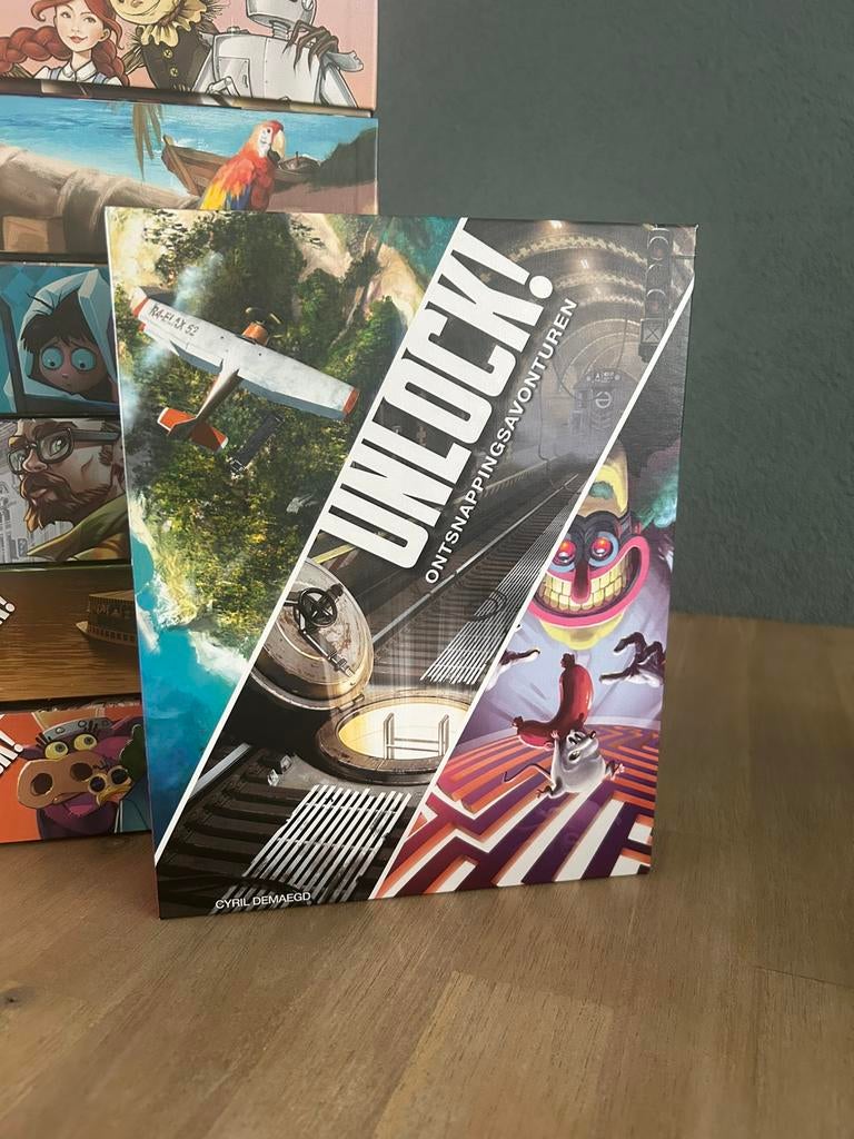 Unlock! Escaperoom spellen, Ophalen of Verzenden, Zo goed als nieuw