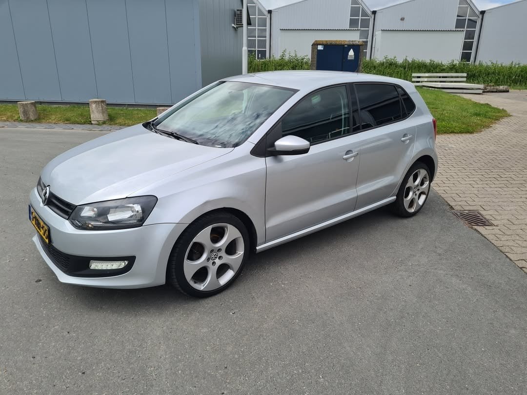 Volkswagen Polo 1.2  44KW  2010 Grijs, Voorwielaandrijving, 967 kg, 40 €/maand, 1198 cc