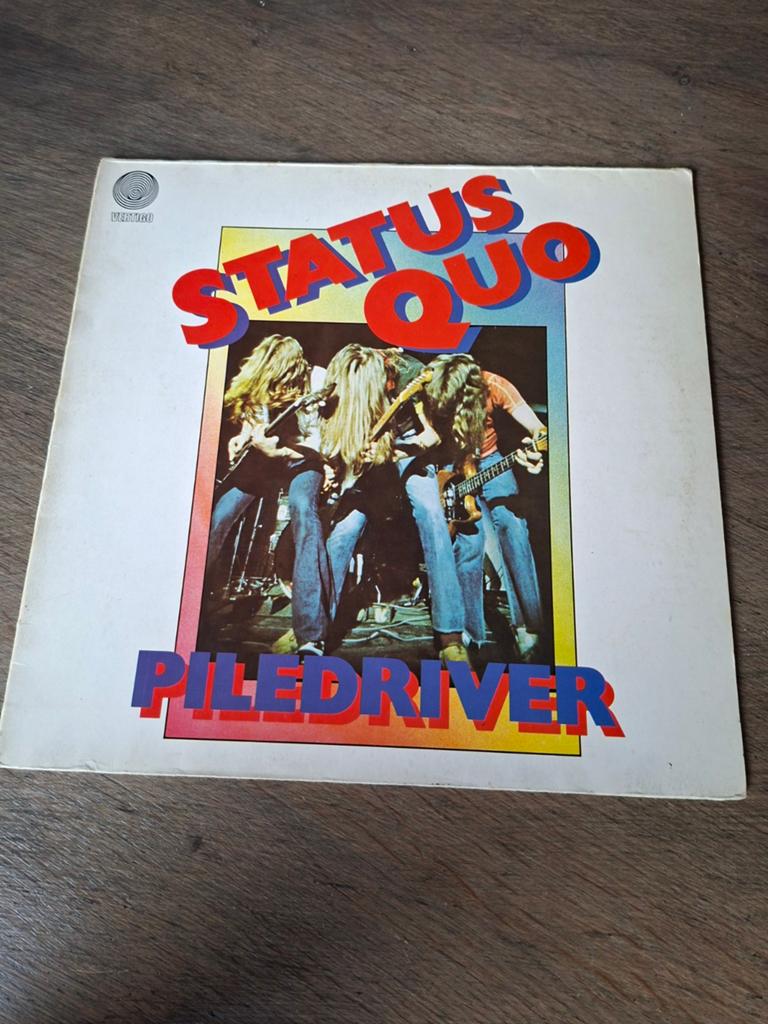 Status Quo - Piledriver LP (1973) - Rock 'n' Roll Klassieker, Gebruikt, Ophalen of Verzenden, 1970 - 1979, Rock-'n-Roll