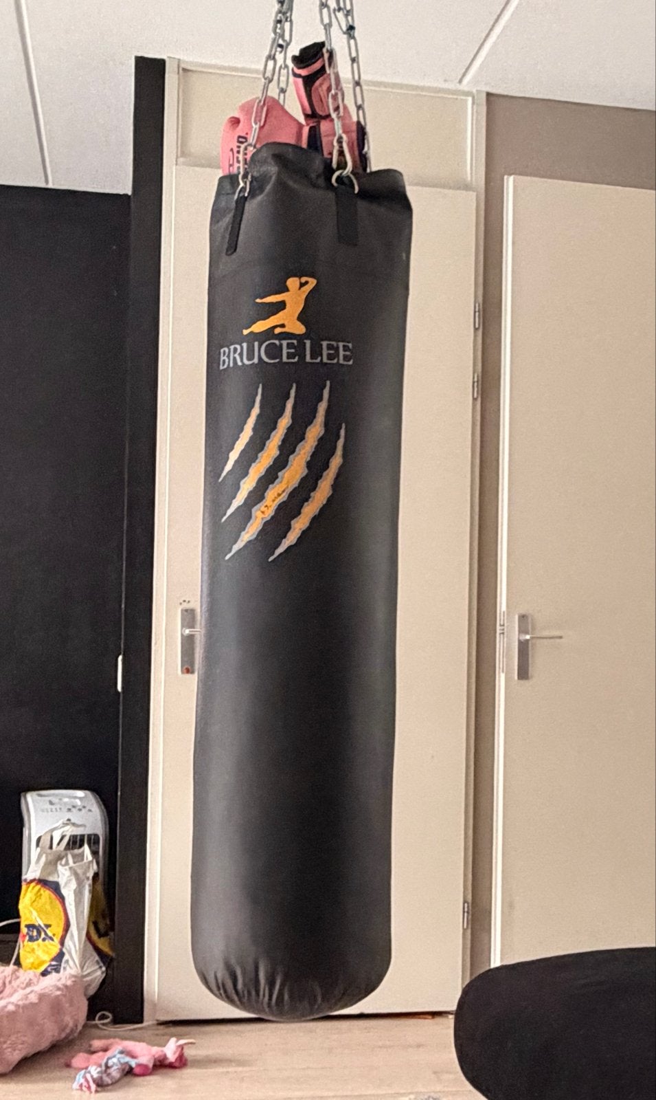 Bruce Lee bokszak, Gebruikt, Overige, Vechtsportmateriaal, Groter dan maat XL