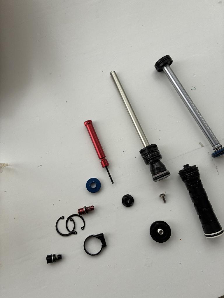 rockshox voorvork onderdelen, Gebruikt, Overige materialen, Ophalen of Verzenden, Rockshox