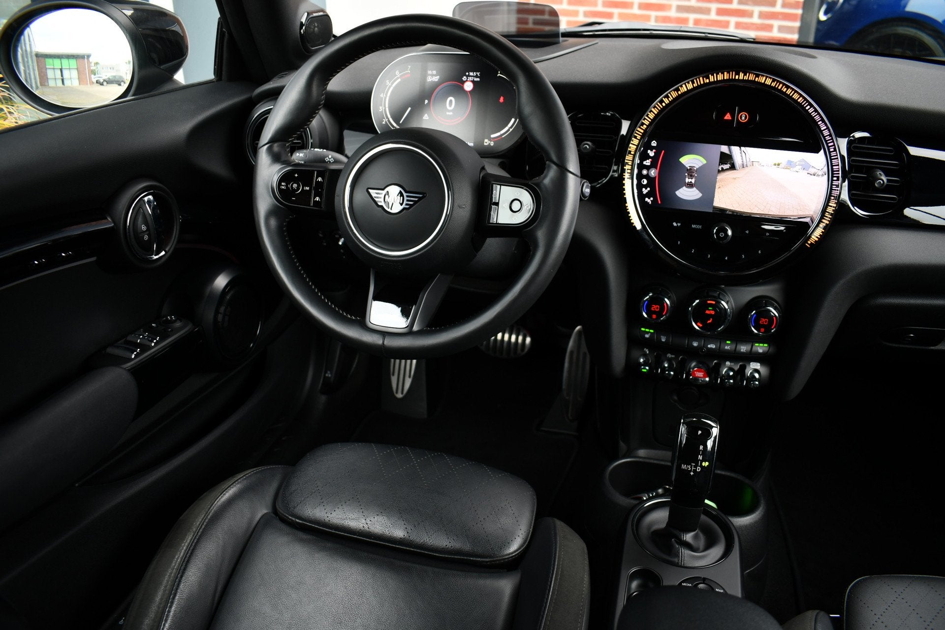 MINI Cabrio 2.0 Cooper S JCW-pack ACC HUD H/K Carplay Camera, 1300 kg, Gebruikt, Zwart, 4 cilinders