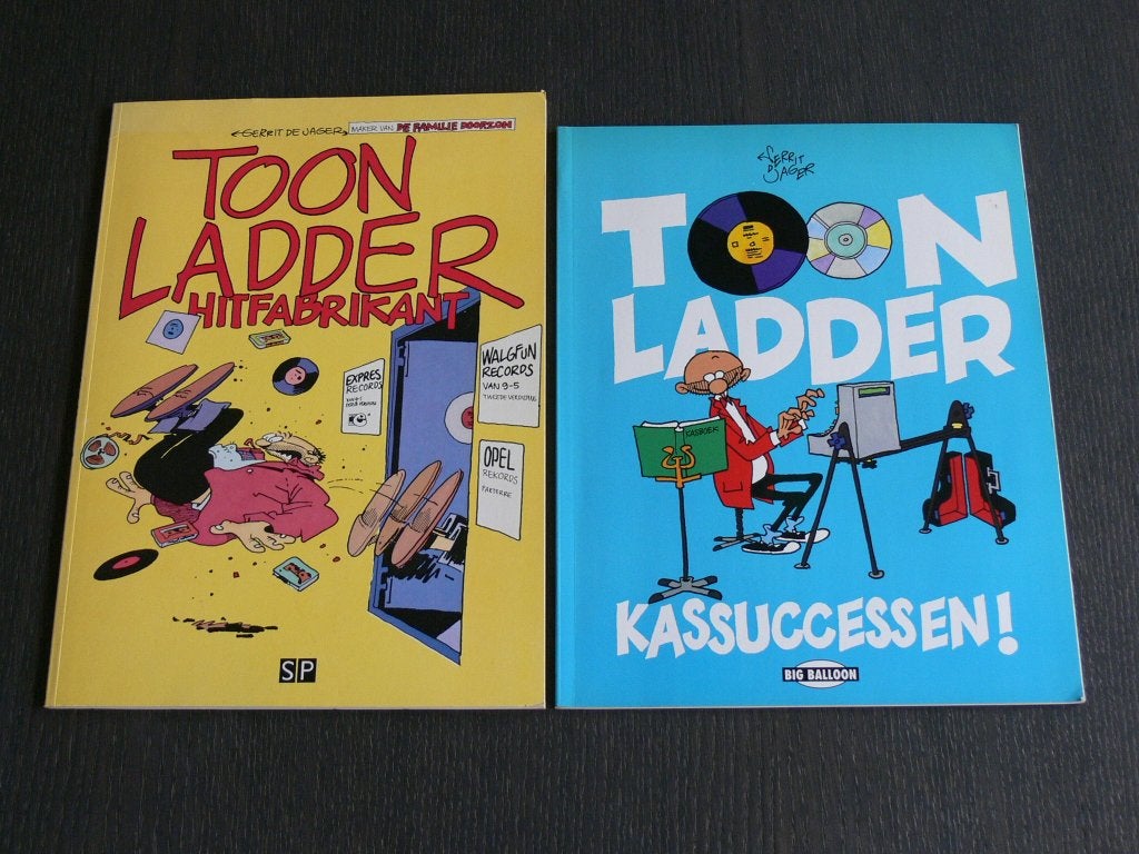 Toon Ladder - 2 delen, Meerdere stripboeken, Ophalen of Verzenden, Gelezen
