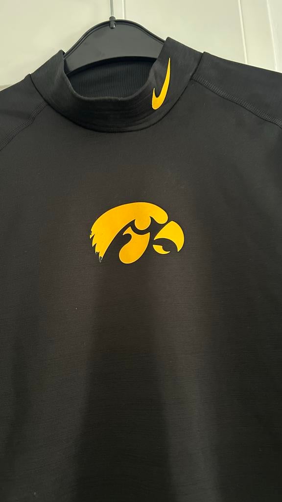 Iowa Hawkeyes Nike Pullover Zwart Maat M Lange Mouwen, Verzenden, Zo goed als nieuw, Zwart