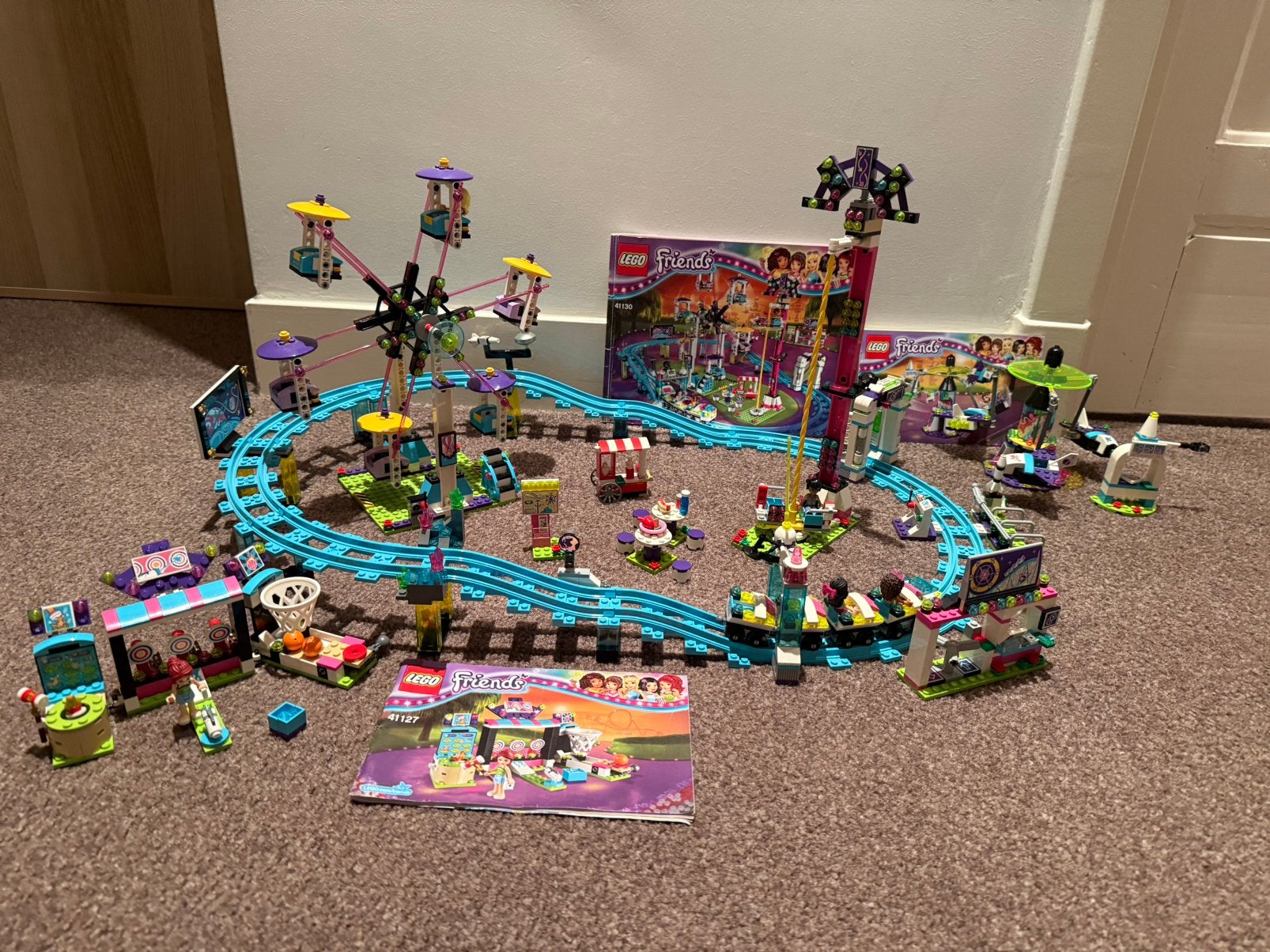 Lego Friends kermis (3 complete sets), Lego, Friends, Ophalen of Verzenden, Zo goed als nieuw