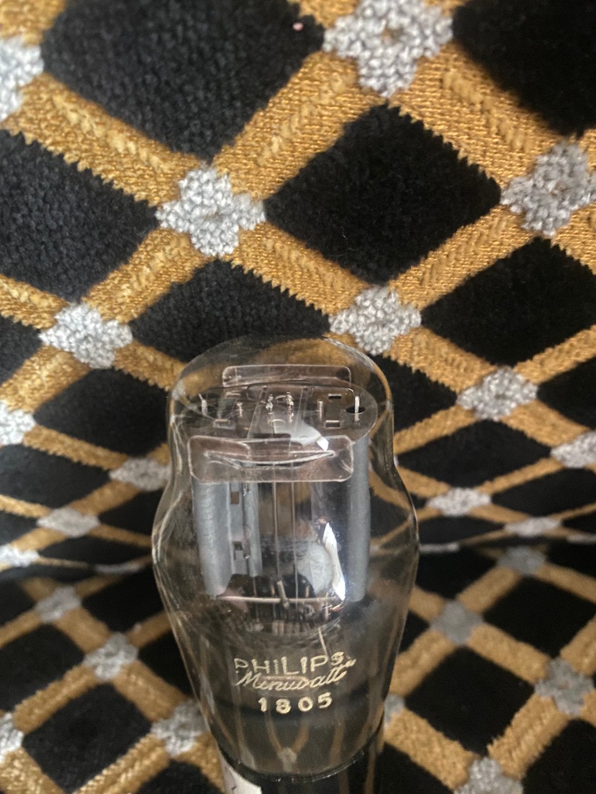 Antieke radio buis philips miniwatt 1805 goed, Verzenden