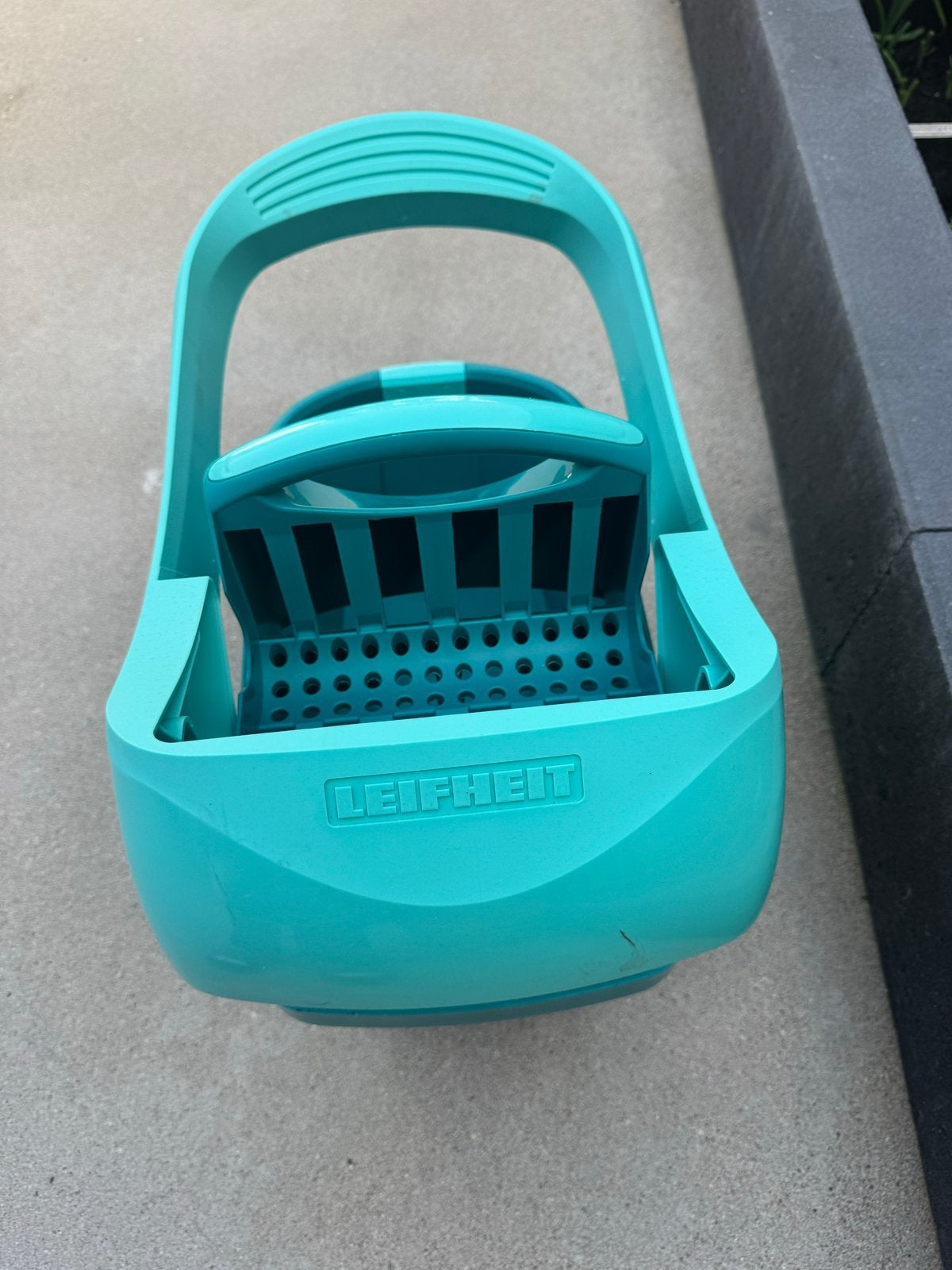 Leifheit Profi XL emmer met pers en wielen - 8 liter, Ophalen of Verzenden, Dweilemmer, -bak, of -wagen
