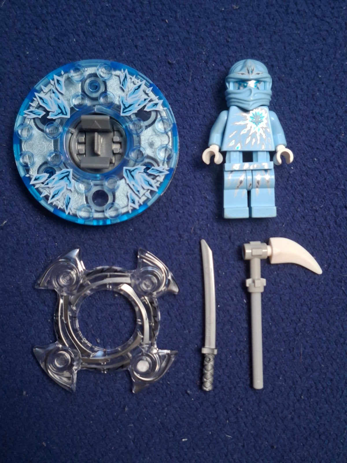 Lego Ninjago Zane NRG, Inclusief minifiguren, Lego, Ophalen of Verzenden, Zo goed als nieuw