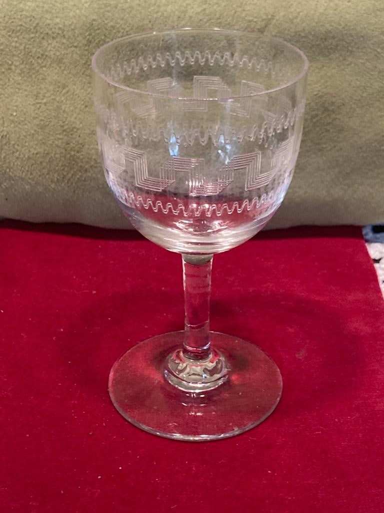 Vintage likeurglaasje, Leerdam glas (120526), Ophalen of Verzenden, Zo goed als nieuw, Overige typen