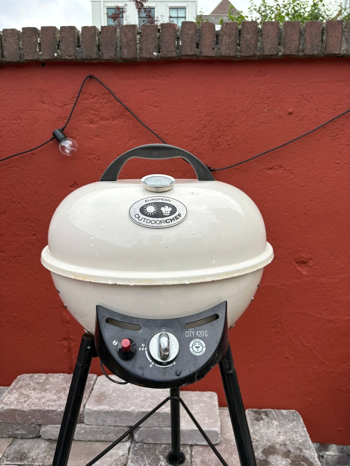 Outdoorchef City Gas 420 G Tripod Vanille – gasbarbecue, Ophalen, Zo goed als nieuw