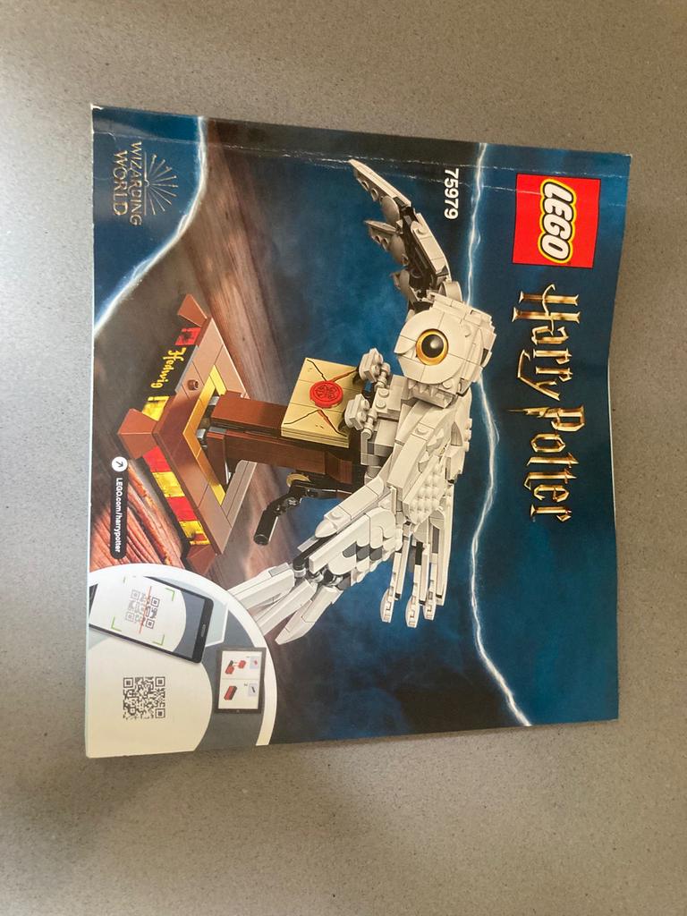 LEGO Harry Potter Hedwig Uil 75979, Ophalen of Verzenden, Zo goed als nieuw