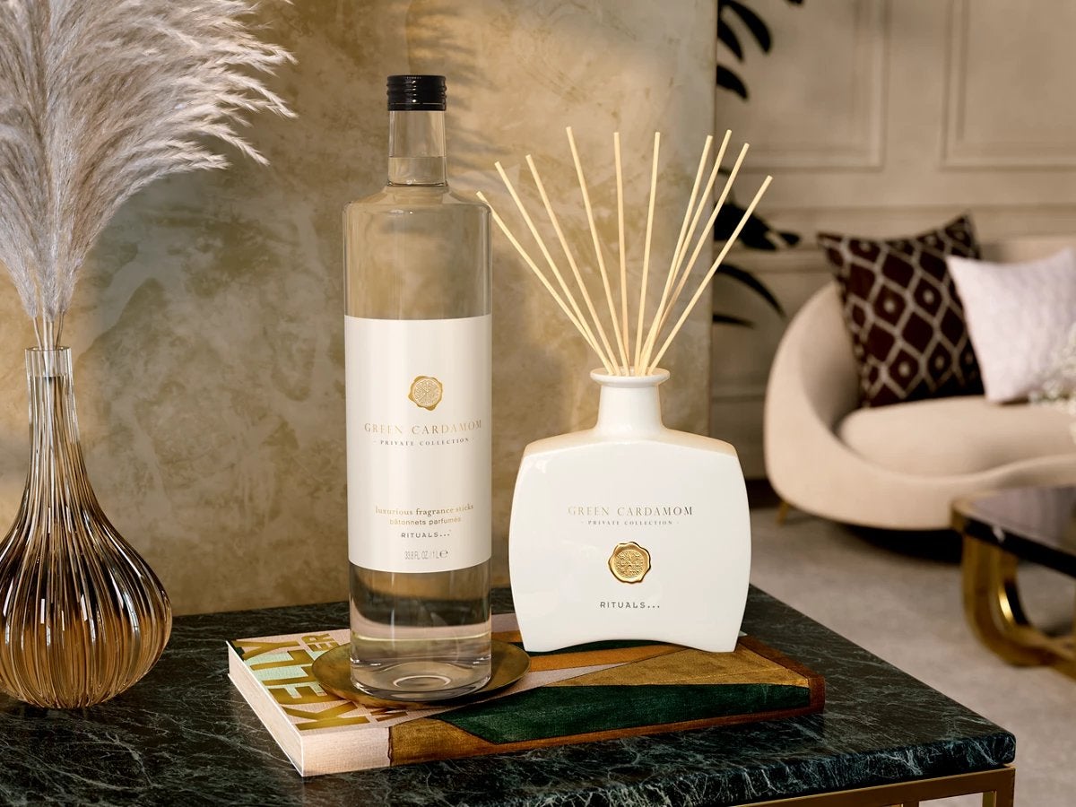Nieuwe Rituals Green Cardamom refill fragrance sticks, Ophalen of Verzenden, Zo goed als nieuw, Rituals