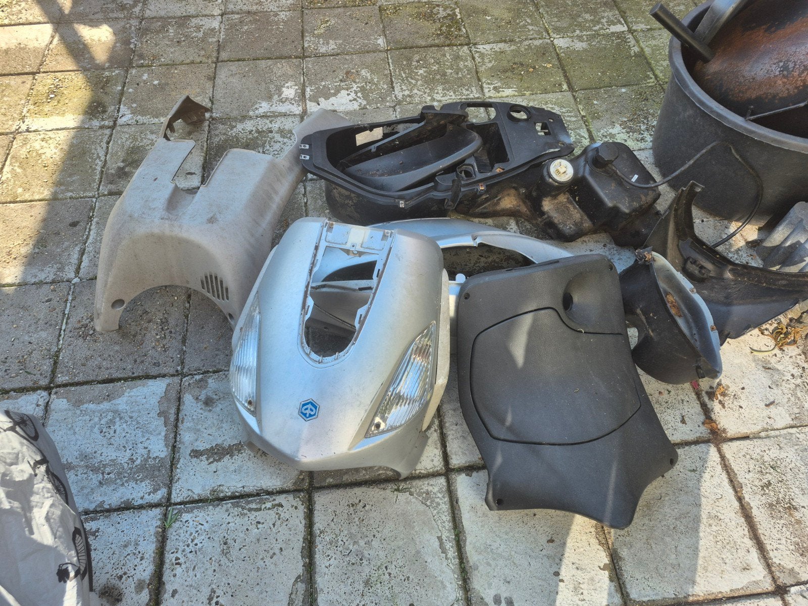 piaggio fly kappen, Ophalen of Verzenden