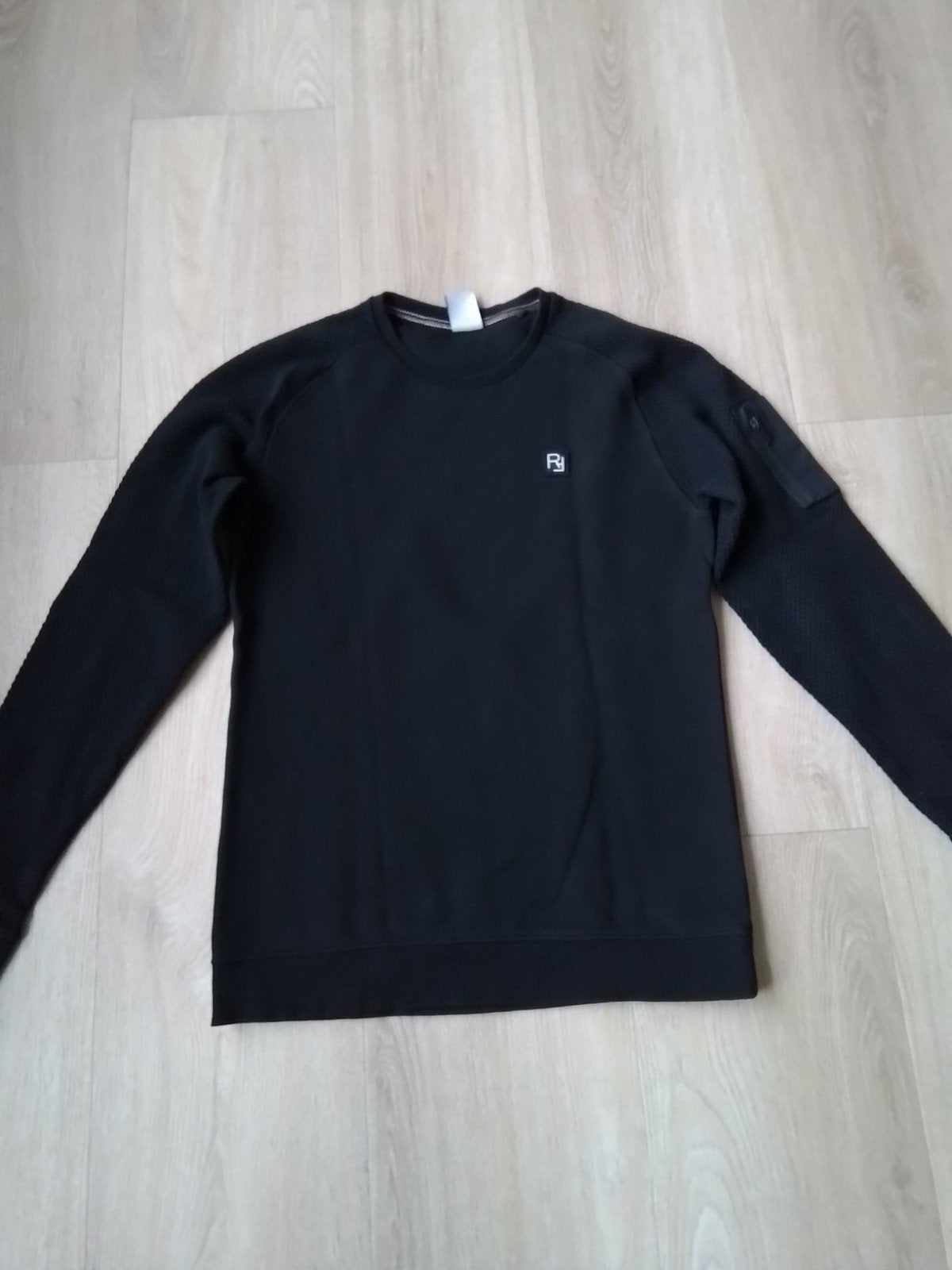 Zwart sweatshirt Refill mt M, Maat 48/50 (M), Zwart, Refill, Ophalen of Verzenden