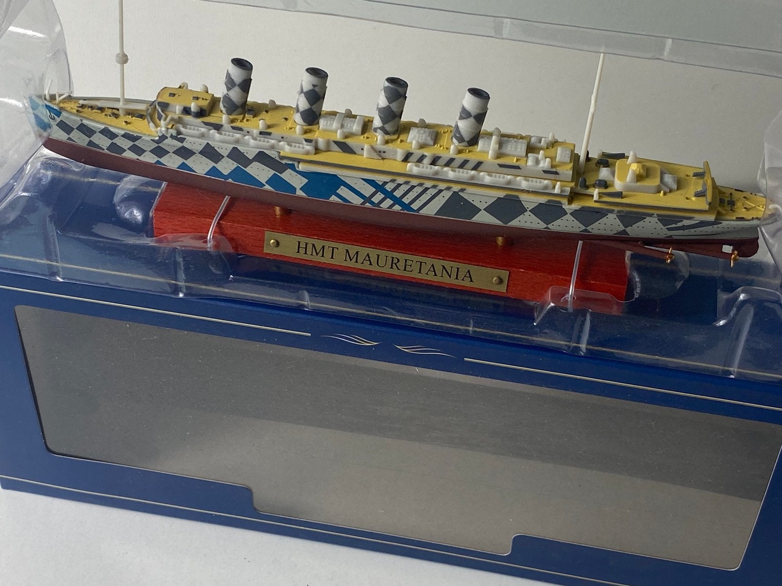 Modelschip “HMT Mauretania”-22cm L-in ovp, Ophalen of Verzenden, Nieuw, Motorboot, Schaalmodel