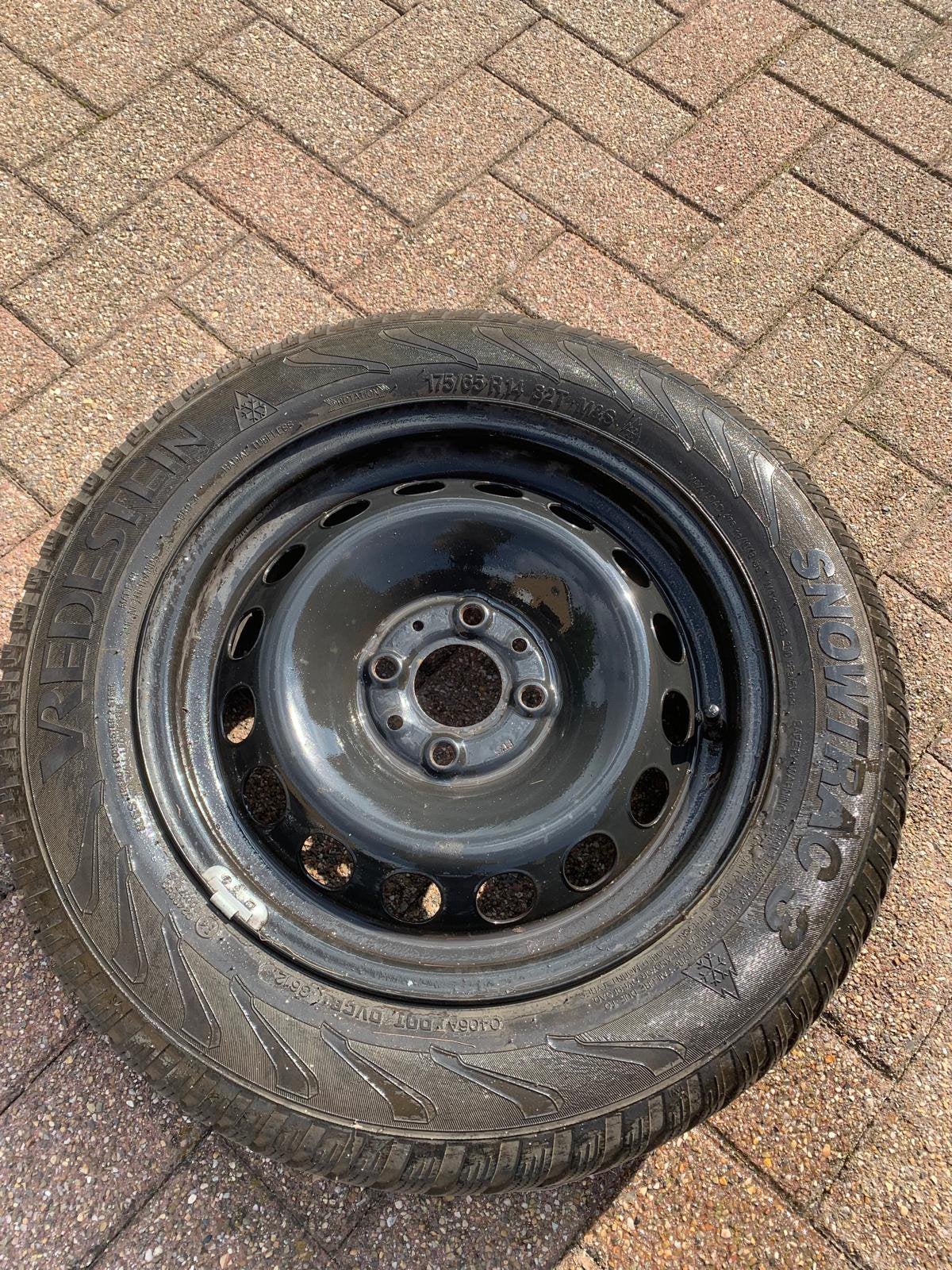 Stalen velgen 4x 175/65, Ophalen, Gebruikt