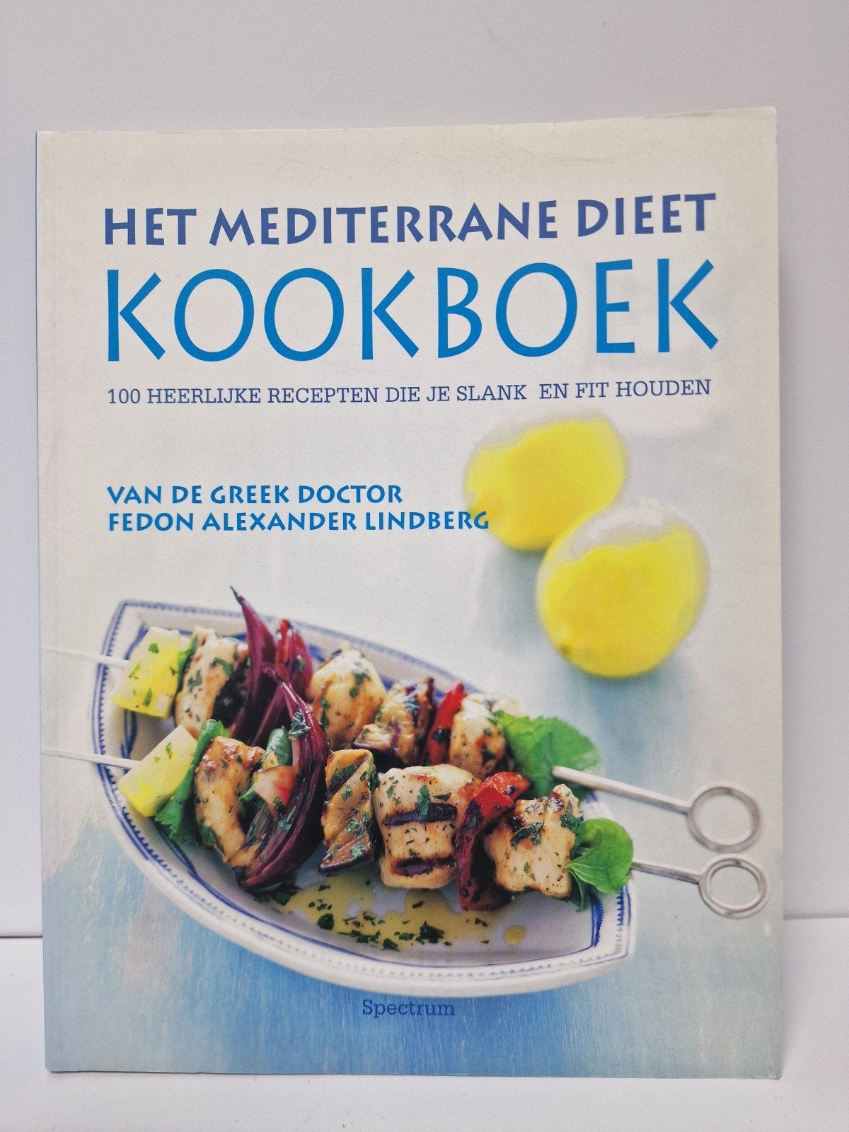 Het mediterrane dieet kookboek.  Fedon Alexander Lindberg, Ophalen of Verzenden, Zo goed als nieuw