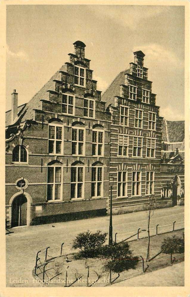 304-059-041 Leiden Hooglandsche Kerkgracht, Verzenden, Voor 1920, Zuid-Holland