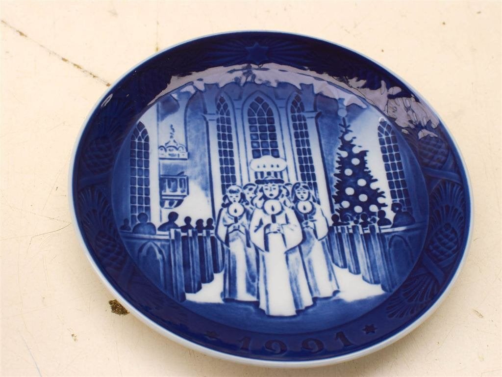 Royal Copenhagen porseleinen wandbord 51701, Ophalen of Verzenden, Gebruikt