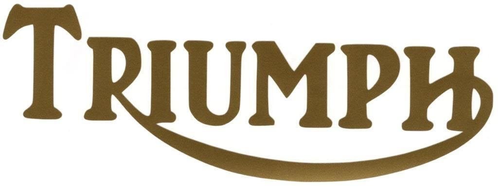 Triumph sticker #35, Motoren, Accessoires | Stickers, Verzenden