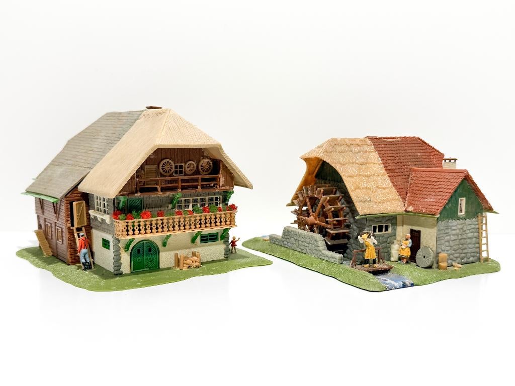 Faller: 226+ 289 schwarzwald watermolen+ boerderij voor H0-, Hobby en Vrije tijd, Modeltreinen | H0, Gebruikt, Gelijkstroom of Wisselstroom