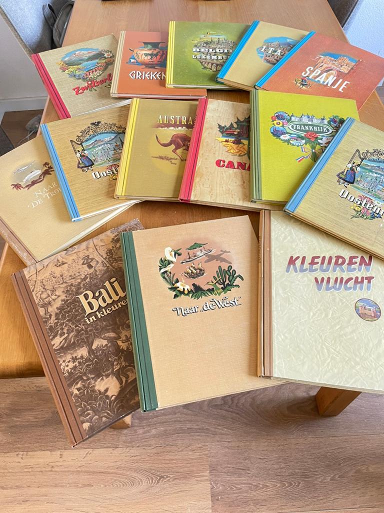 Douwe Egberts Albums, Boeken, Prentenboeken en Plaatjesalbums, Ophalen, Gelezen, Plaatjesalbum