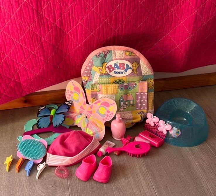 Baby born spullen, Kinderen en Baby's, Speelgoed | Poppen, Ophalen of Verzenden, Zo goed als nieuw, Babypop