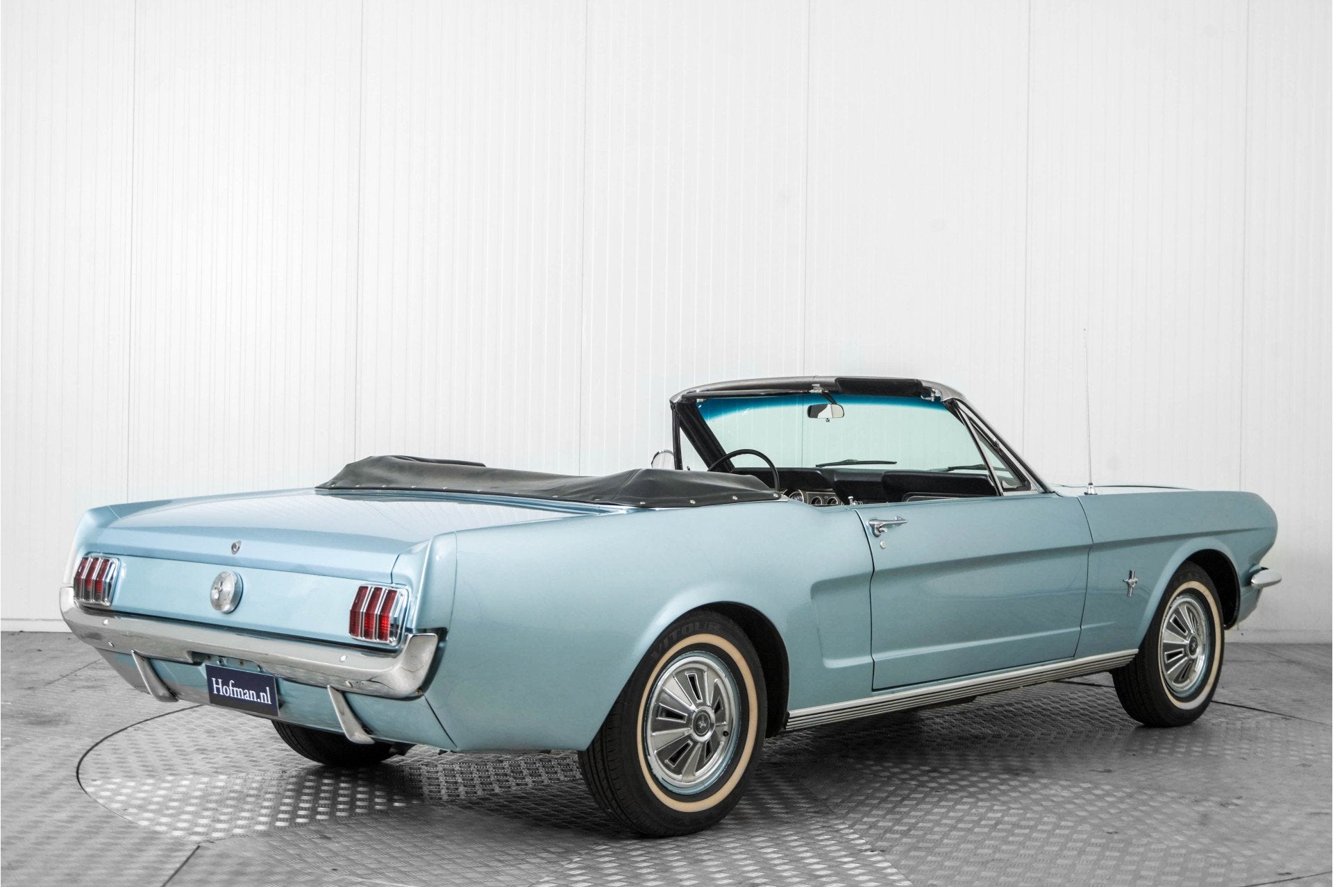 Ford Mustang Cabrio (bj 1966), Auto's, Gebruikt, Cabriolet, Blauw, Bedrijf