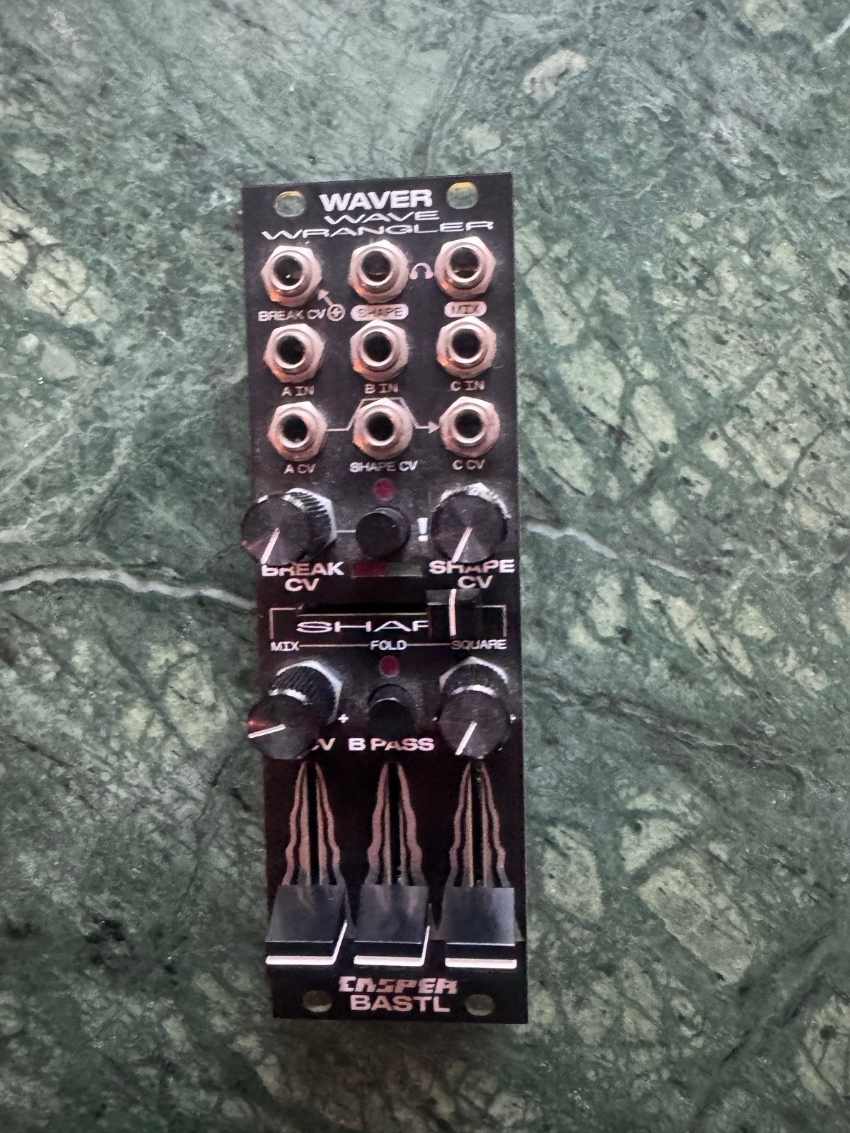 Casper Bastl Waver Wave Wrangler Eurorack Module, Ophalen of Verzenden, Gebruikt, Overige aantallen, Overige merken