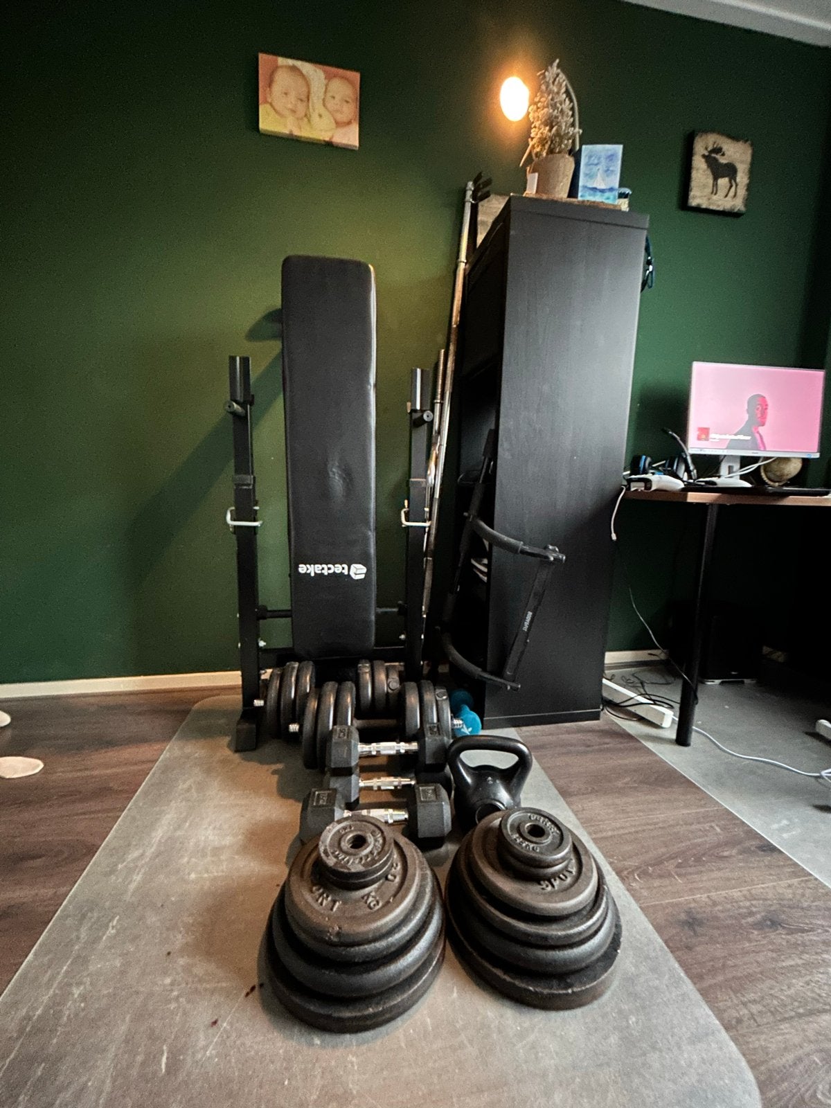 Complete home gym, Ophalen, Gebruikt, Krachtstation, Armen