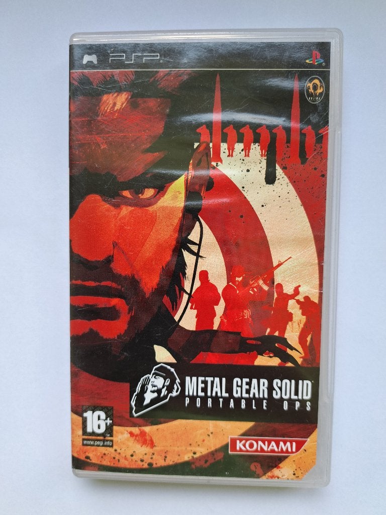 Psp metal gear solid: portable options, Spelcomputers en Games, Games | Sony PlayStation Portable, Avontuur en Actie, 1 speler