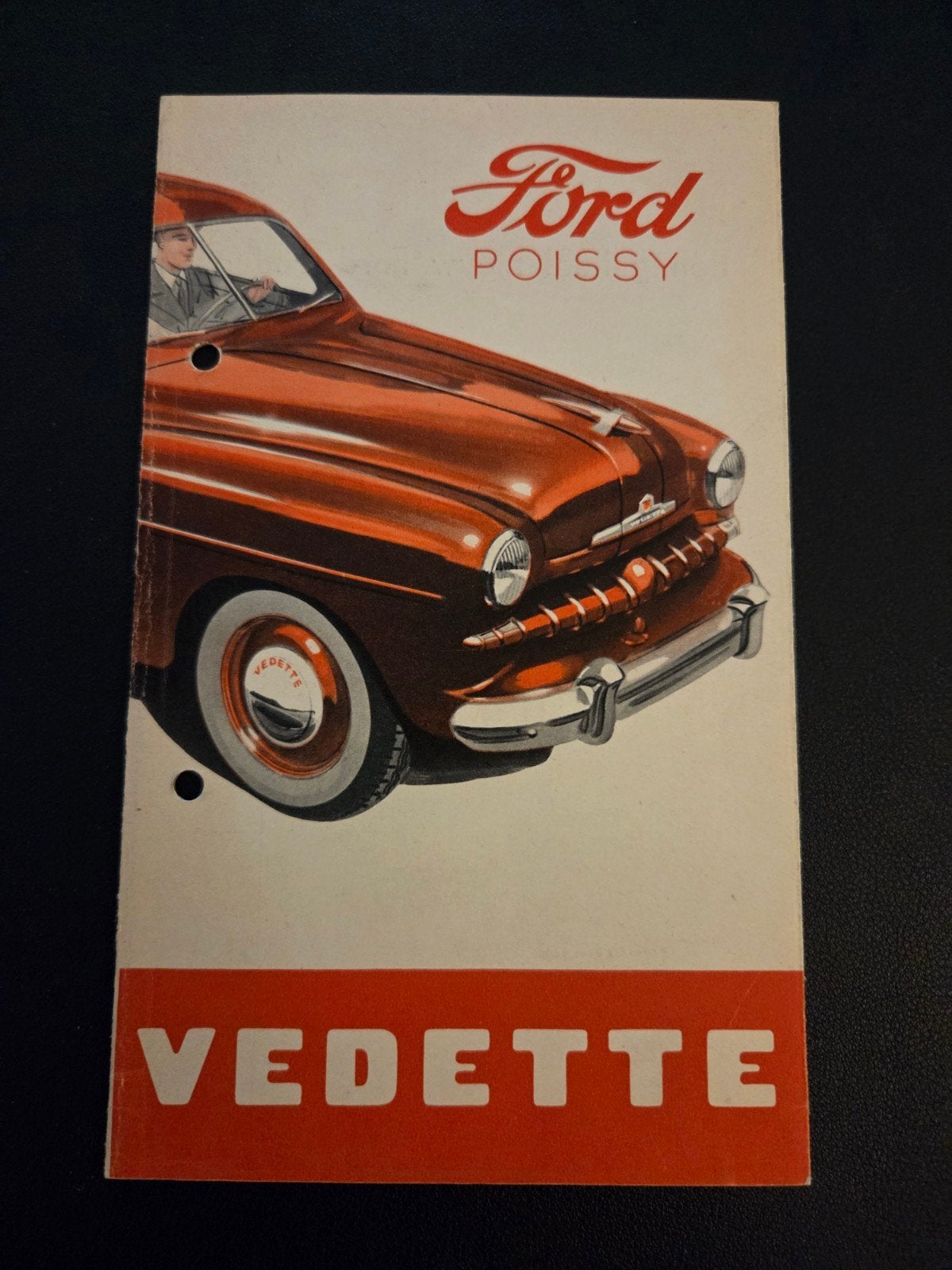 Brochure Ford Vedette 1949, Ophalen of Verzenden, Zo goed als nieuw, Ford