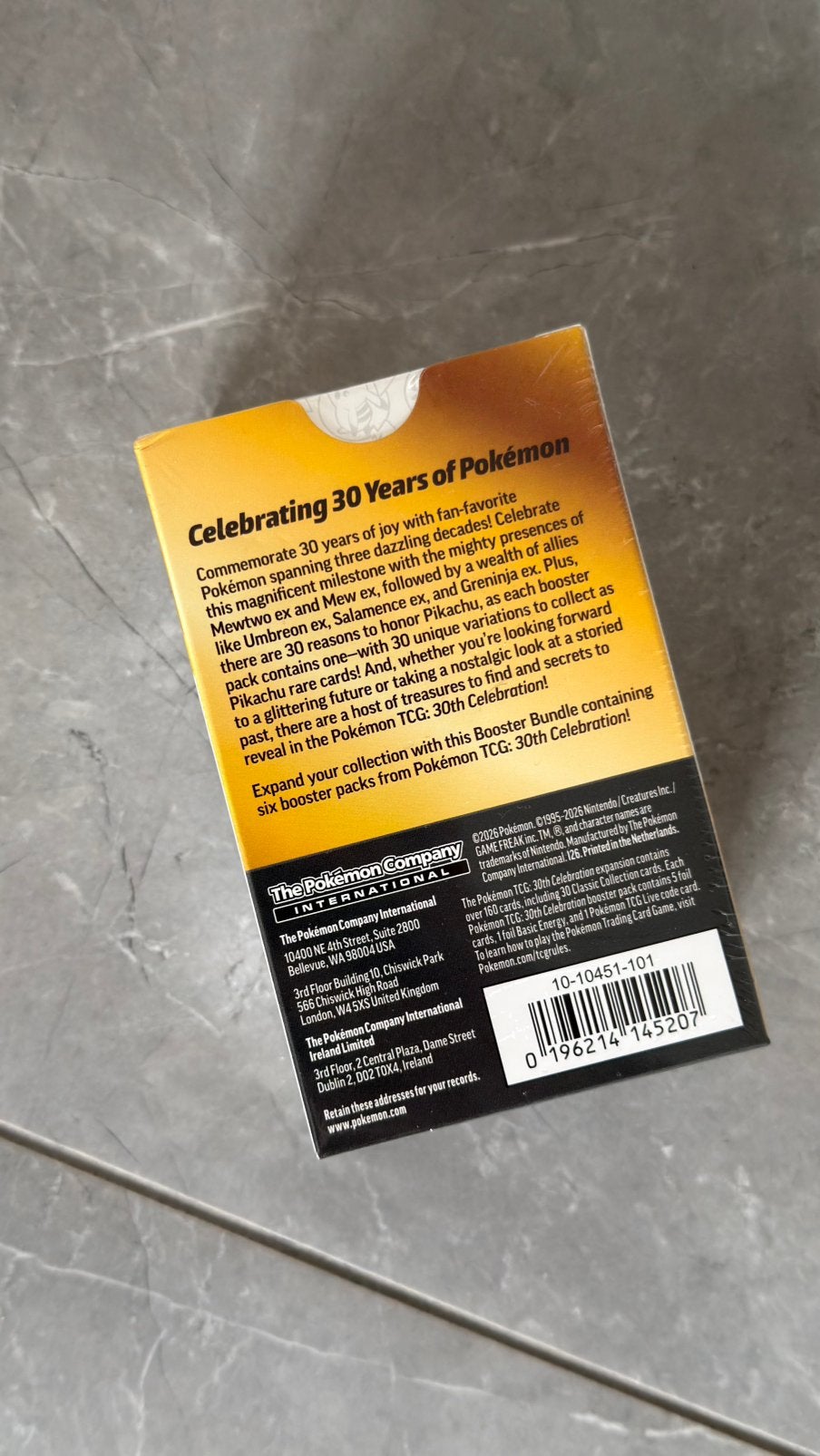 Pokemon 30th Anniversary Booster Bundles, Ophalen of Verzenden, Nieuw