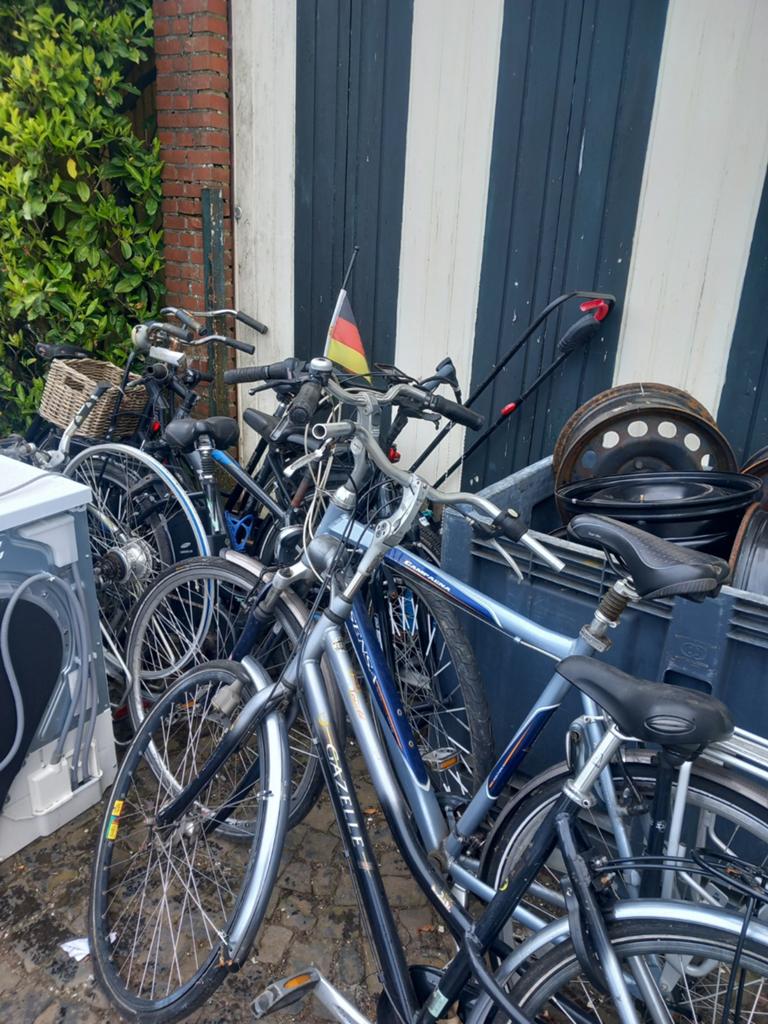 10 opknap fietsen, Ophalen