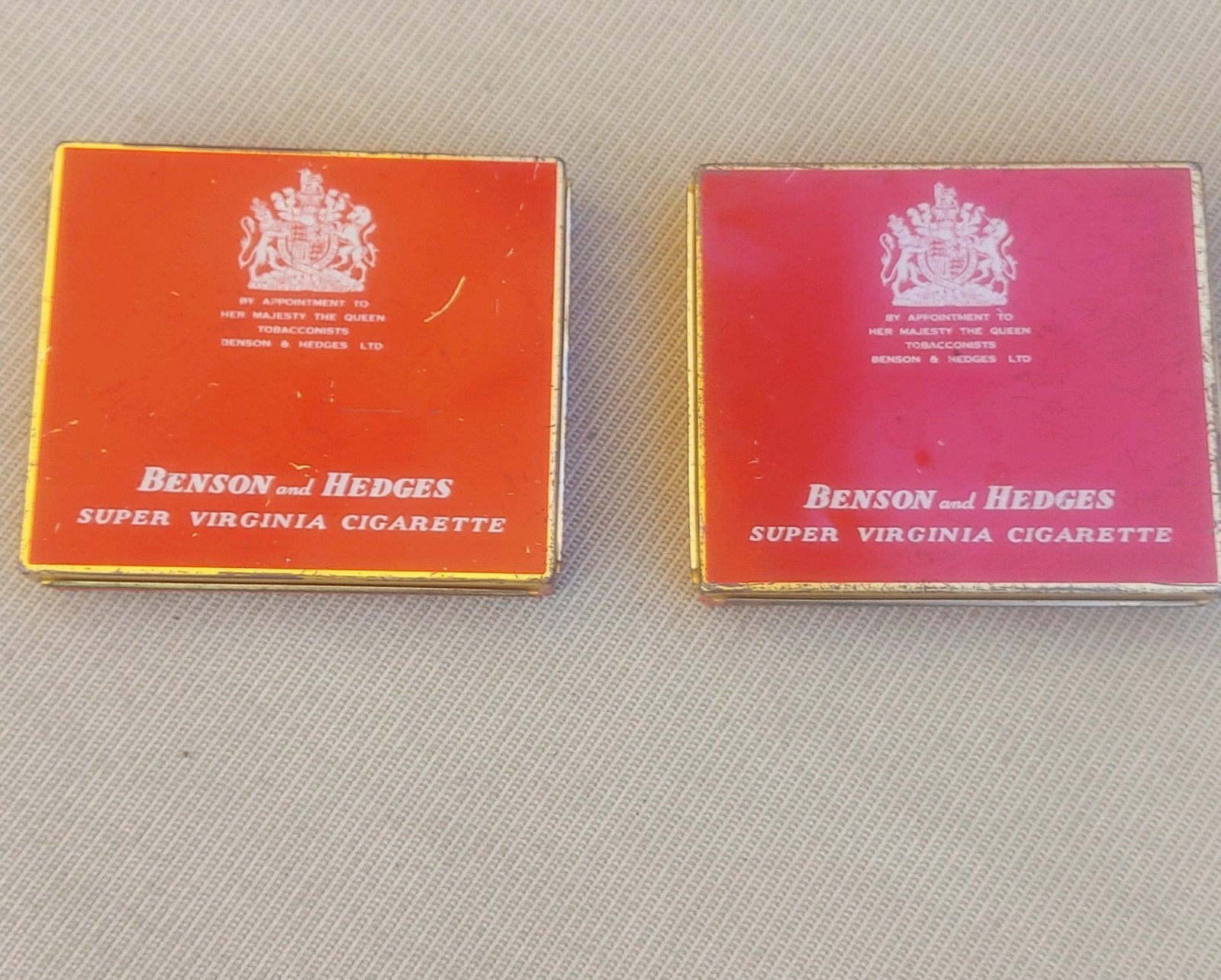 benson and Hedges, Ophalen of Verzenden, Tabaksdoos of Verpakking