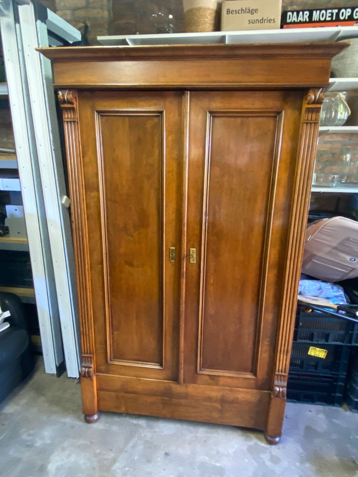 Antieke kast uit 1880, Antiek en Kunst, Antiek | Meubels | Kasten, Ophalen