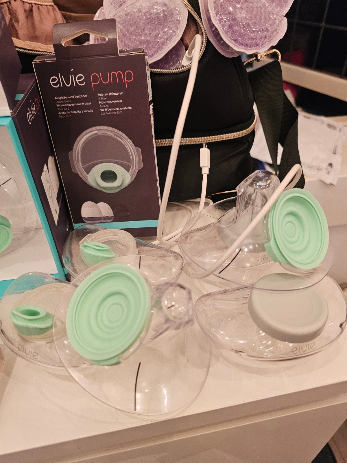 Foto 4 van elvie pomp dubbele borstkolf