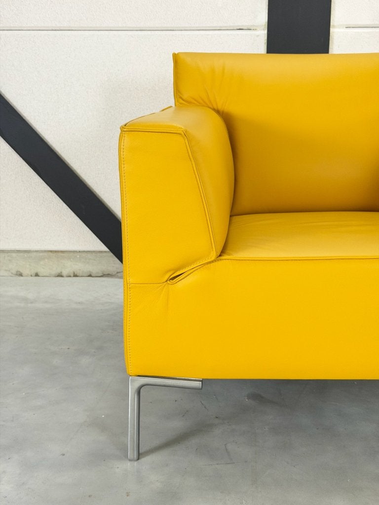 Design on Stock Bloq fauteuils - als nieuw - okergeel, Ophalen, Zo goed als nieuw, 75 tot 100 cm, Leolux Montis Pode Rolf Benz Artifort