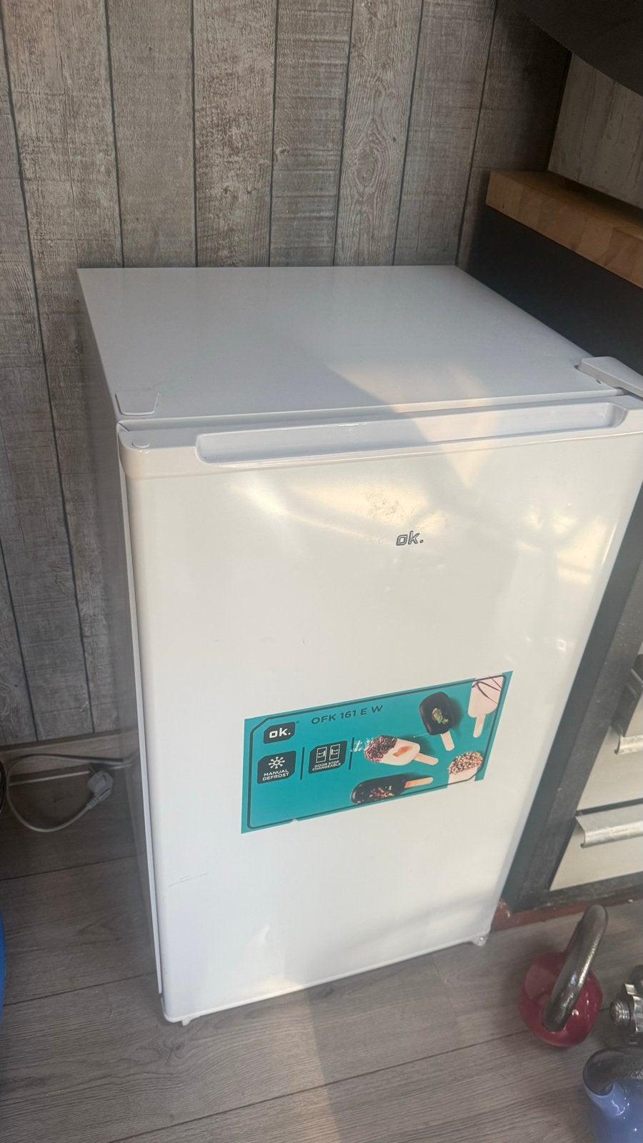OK. OFR 101 E W Mini Koelkast - Compact en Efficiënt, 85 tot 120 cm, Zonder vriesvak, Ophalen of Verzenden, 45 tot 60 cm