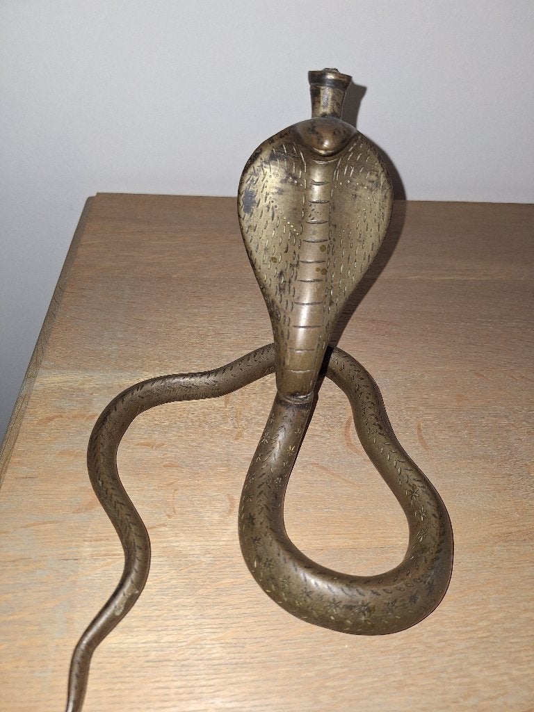 Antieke slang, Antiek en Kunst, Ophalen of Verzenden, Brons