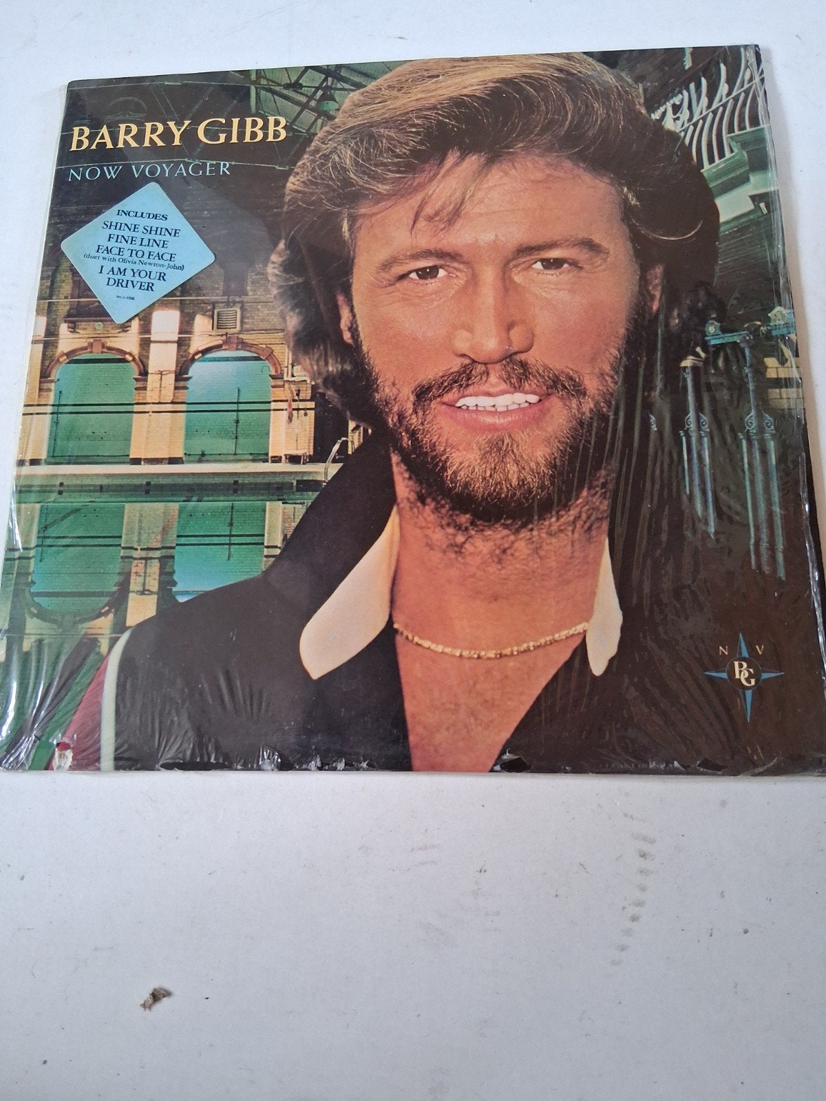 Barry Gibb - Now Voyager LP (Pop, 1984), Cd's en Dvd's, LP, Pop, Ophalen of Verzenden, 12 inch