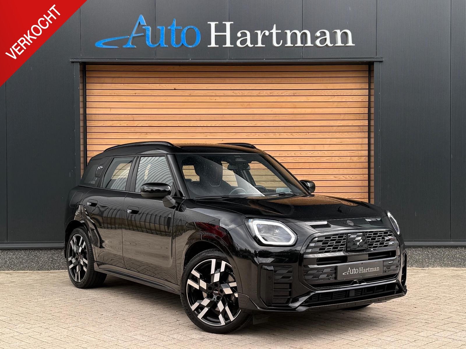 MINI Countryman 1.5 C John Cooper Works XL HEADUP-DISPLAY|KE, Auto's, Mini, Gebruikt, Leder en Stof, Zwart, Bedrijf