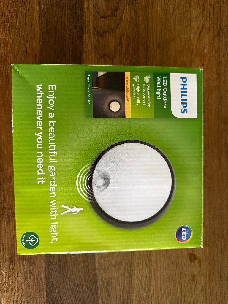 Philips led outdoor wall light, Minder dan 50 watt, Wandlamp, Aluminium, Ophalen of Verzenden