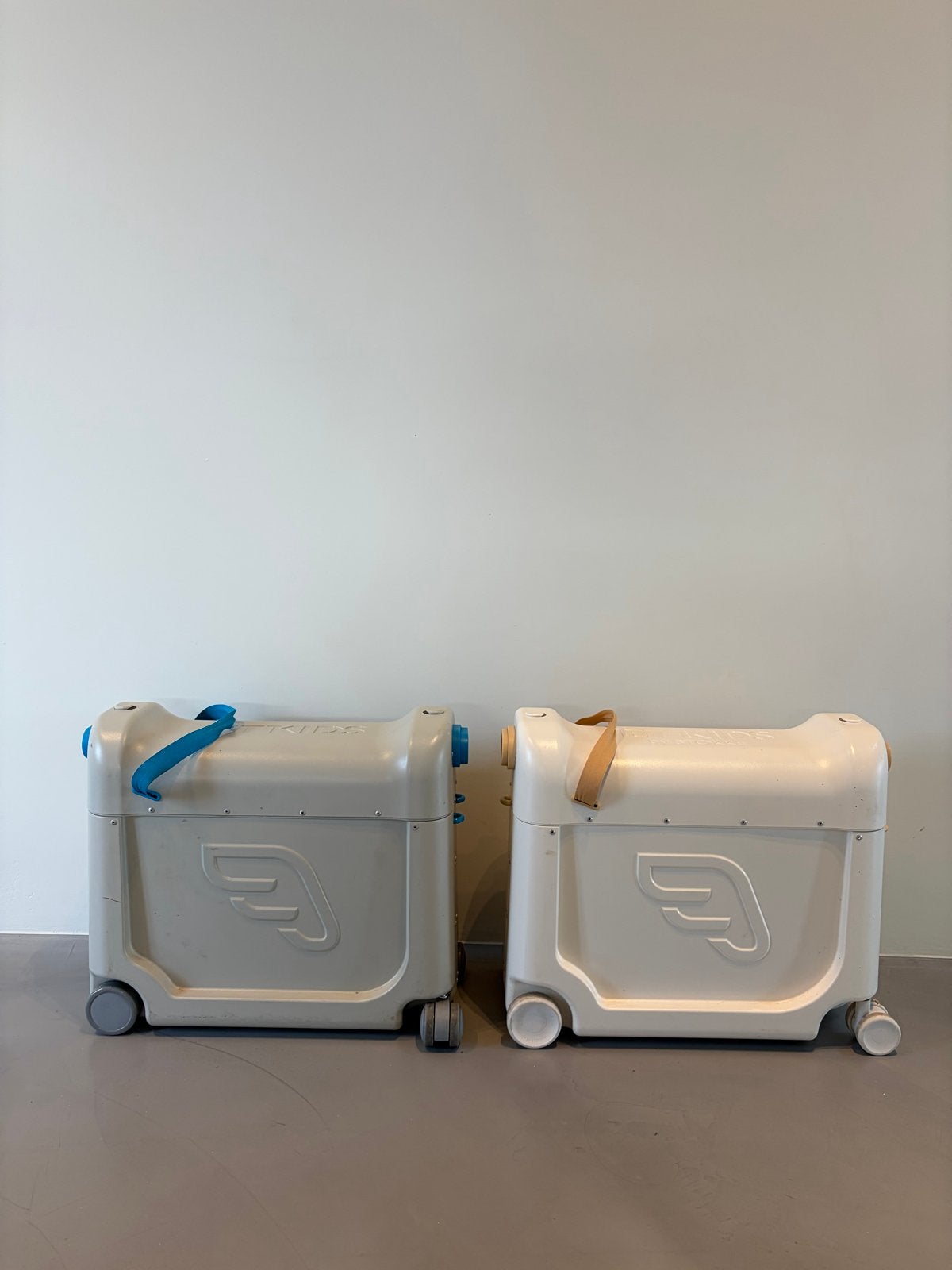 Twee JetKids by Stokke BedBox koffers, Ophalen, Gebruikt, Overige merken