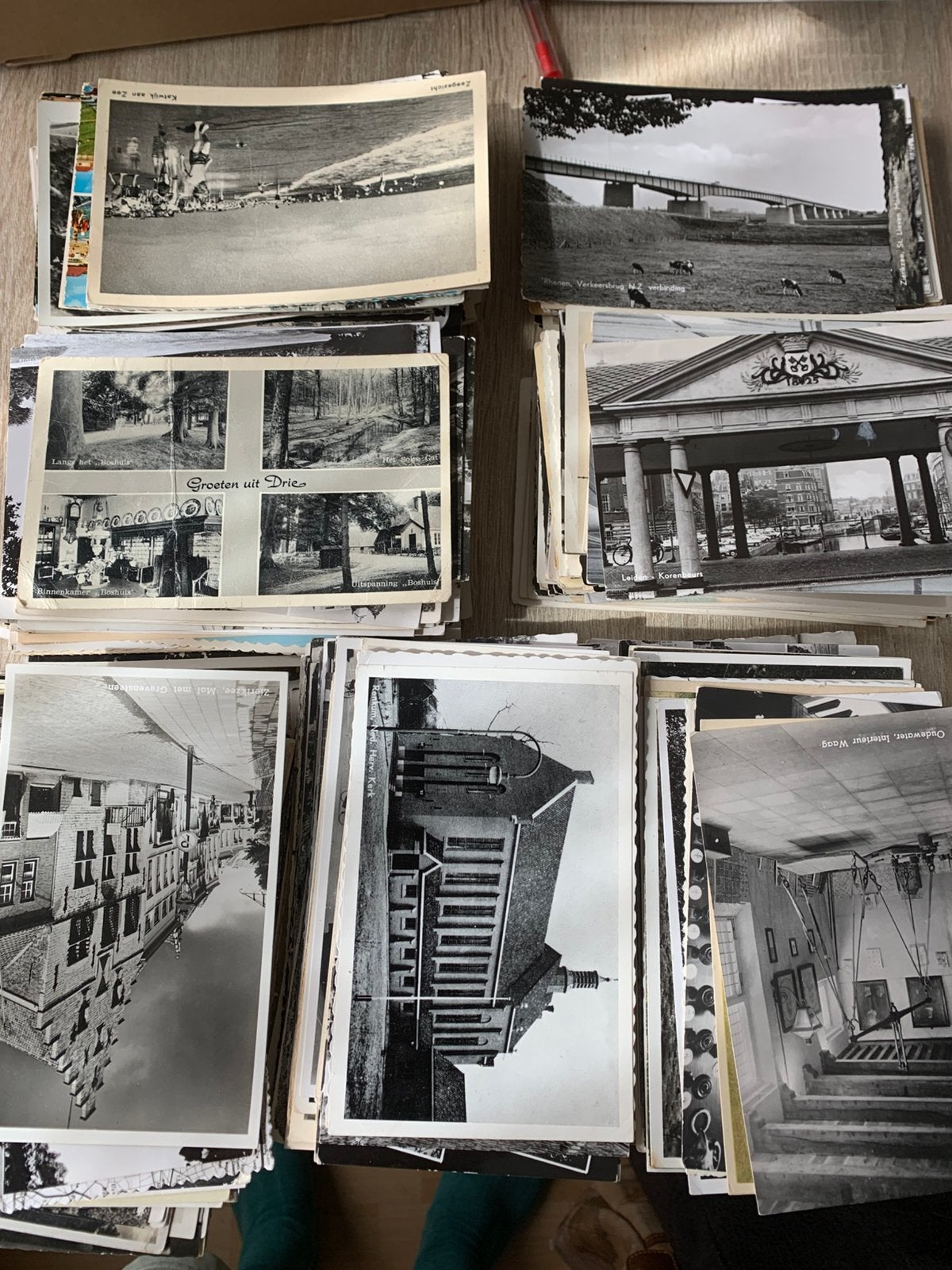 partij historische ansichtkaarten Nederland 650 stuks, Ophalen of Verzenden, Zuid-Holland