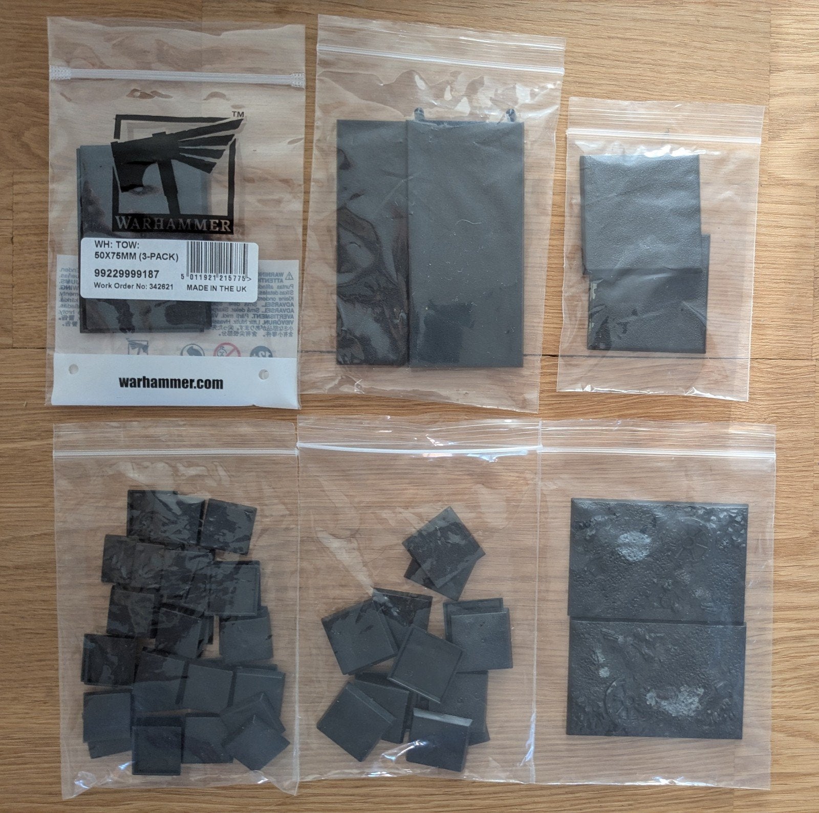Warhammer Fantasy / Old World vierkante bases, Ophalen of Verzenden, Nieuw, Warhammer