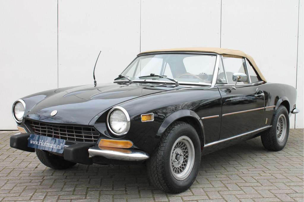 Fiat 124 Spider (bj 1974), Auto's, Gebruikt, 118 pk, 4 cilinders, Cabriolet