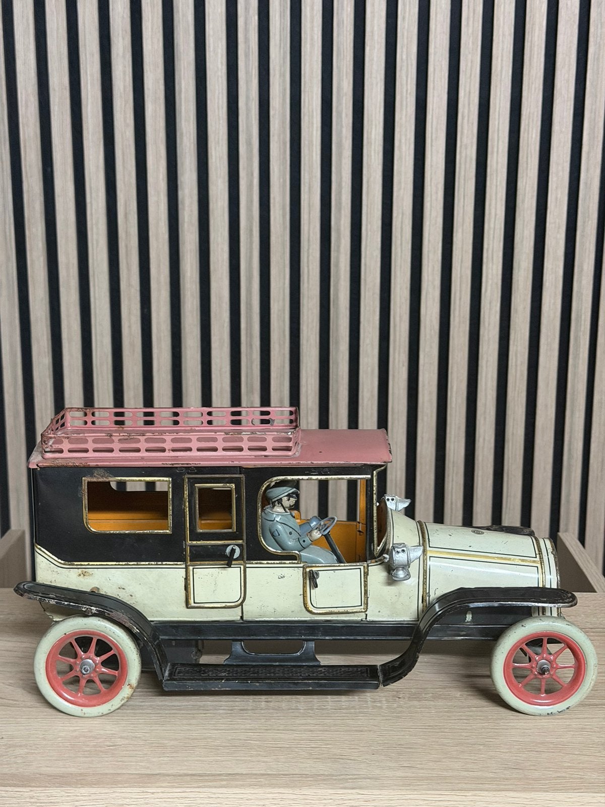 Unieke grote Günthermann Blikken Limousine (1914) - 35CM!!, Antiek en Kunst, Ophalen of Verzenden