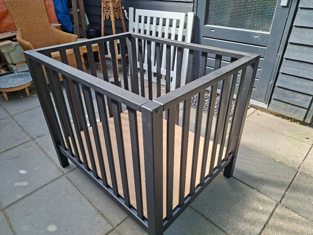 Box, Kinderen en Baby's, Boxen, Ophalen of Verzenden, Gebruikt, Rechthoekig, Boxkleed